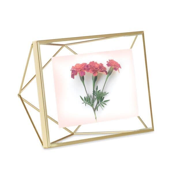 UMBRA Рамка за снимки “PRISMA“ – цвят месинг – 10х15см