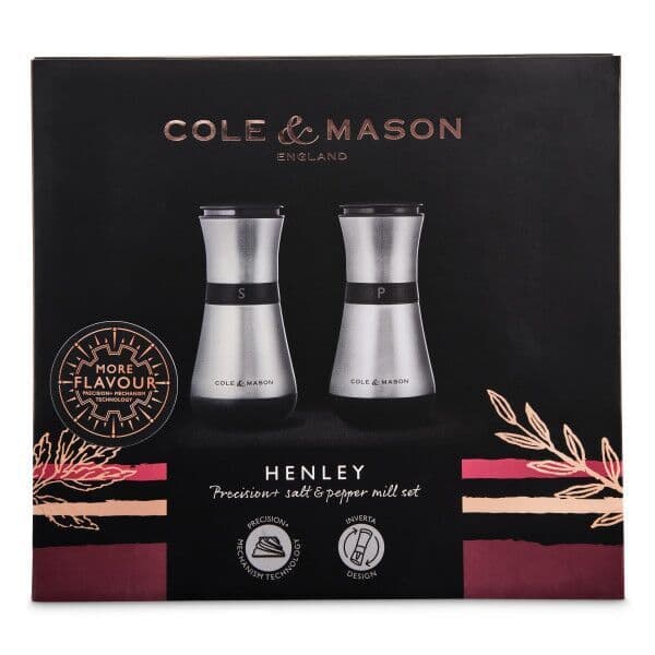 COLE&MASON Комплект мелнички за сол и пипер “HENLEY“ – 13,5 см.