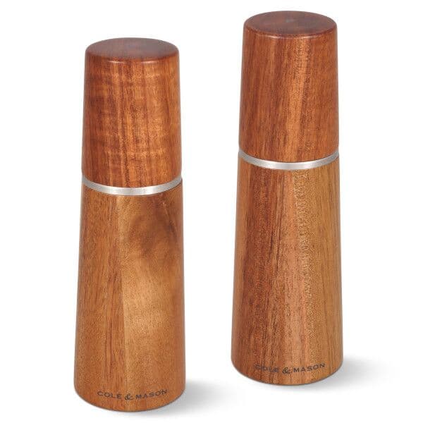 COLE&MASON Комплект мелнички за сол и пипер “MARLOW ACACIA“ – 18,5 см