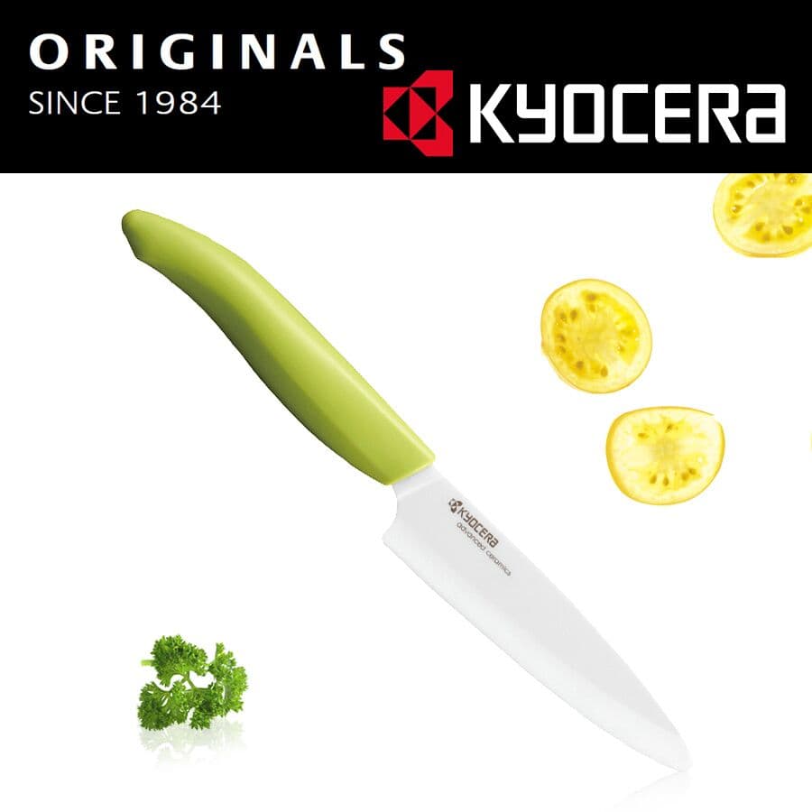 KYOCERA Керамичен нож серия „GEN“ – 11 см – зелен