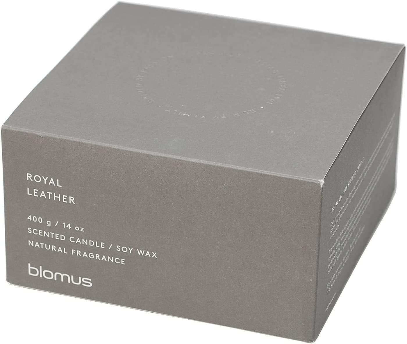BLOMUS Ароматна свещ FRAGA, размер XL – аромат Royal Leather – цвят Satellite