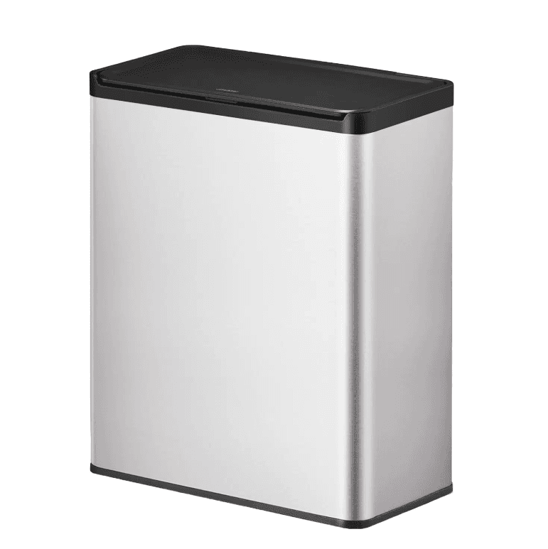 EKO Кош за разделно събиране ESSENTIAL TOUCH - 2 х 20 л - хром мат