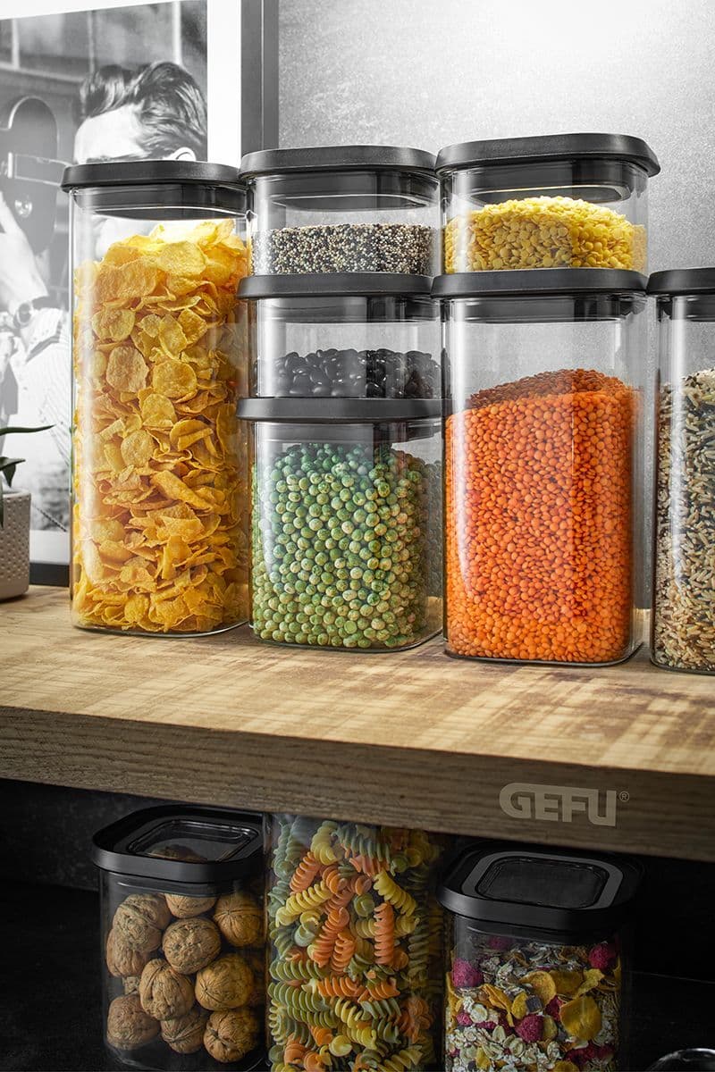 GEFU Стъклен канистер “PANTRY“ – 900 мл