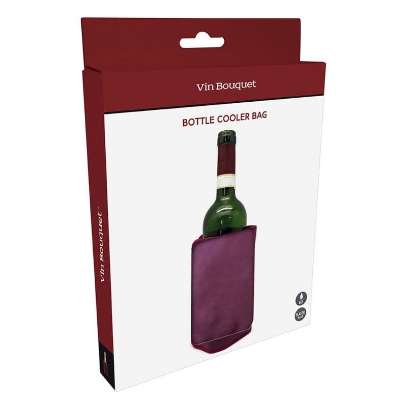 Vin Bouquet Охладител за бутилки  – цвят бордо