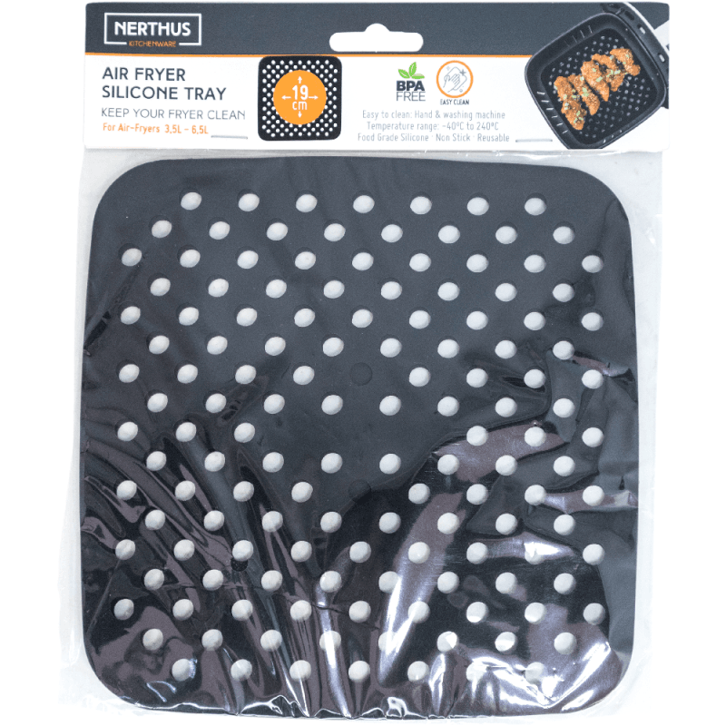 Nerthus Перфорирана силиконова подложка за AIR FRYER