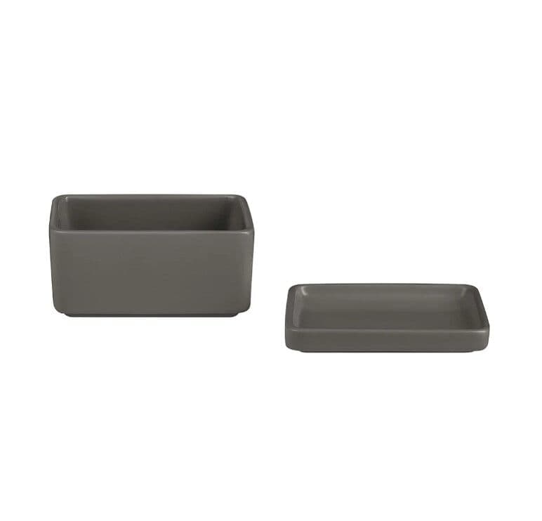 BLOMUS Кутия за масло PILAR – цвят сив (Pewter)