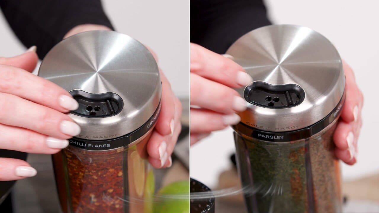 COLE & MASON Канистер за подправки “HERB & SPICE“ – празен