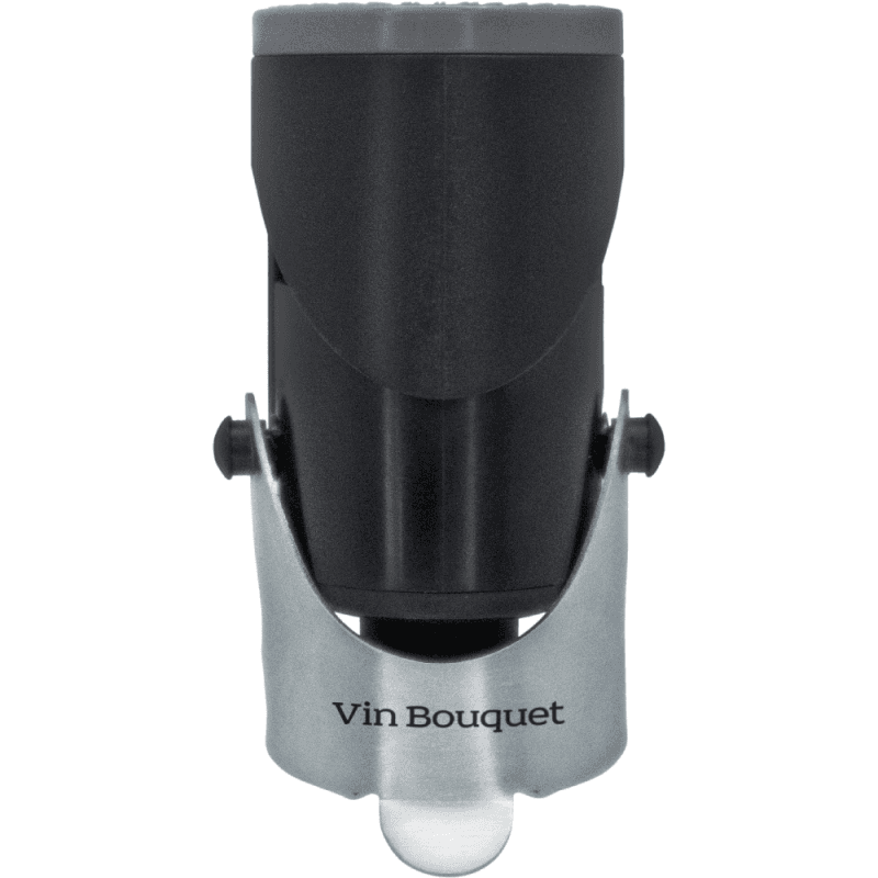 Vin Bouquet Метална тапа за шампанско с помпа и звуков индикатор – 2 IN 1