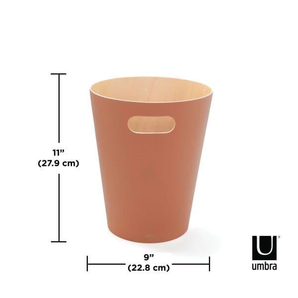 UMBRA Кошче за боклук “Woodrow“ 7,5 л. – цвят SIERRA