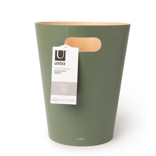 UMBRA Кошче за боклук “Woodrow“ 7,5 л. – цвят смърч