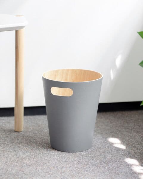UMBRA Кошче за боклук “Woodrow“ 7,5 л. – цвят сив