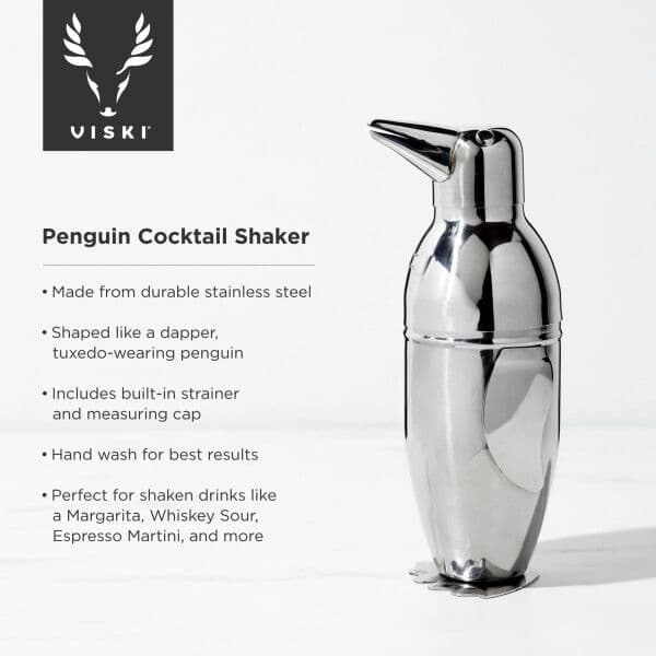 VISKI Шейкър за коктейли  “Irving Penguin“ – 500мл.