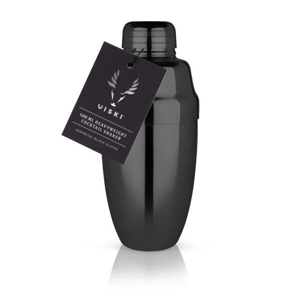 VISKI Шейкър за коктейли “HeavyWeight – GunMetal“ – 500мл.