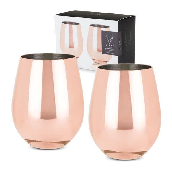 VISKI Метални чаши “COPPER“ 2 бр. – 530 мл.
