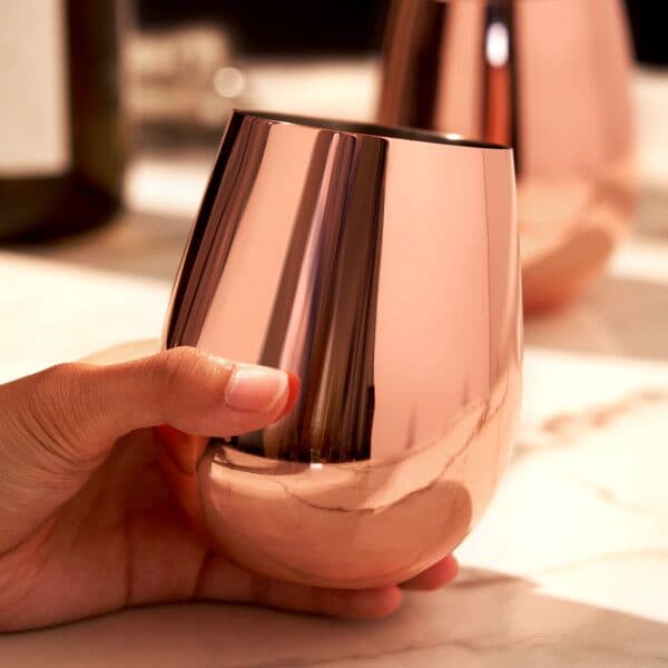 VISKI Метални чаши “COPPER“ 2 бр. – 530 мл.