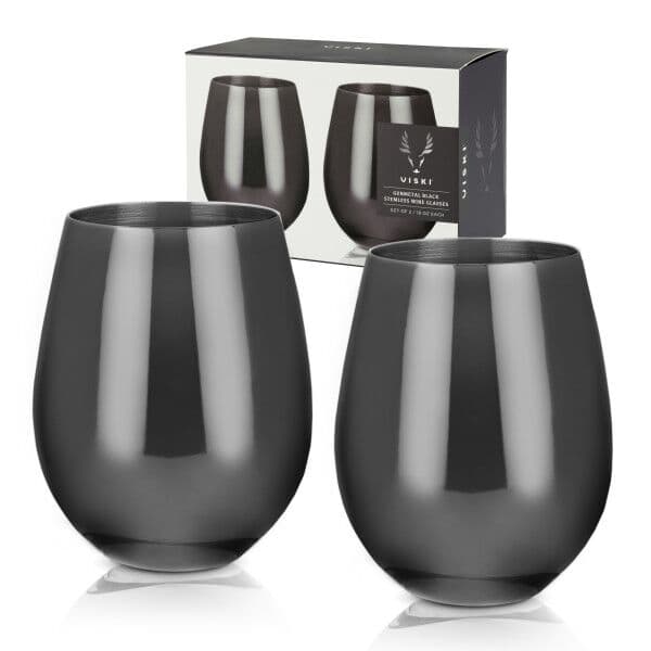 VISKI Метални чаши “GUNMETAL“ 2 бр. – 530 мл.