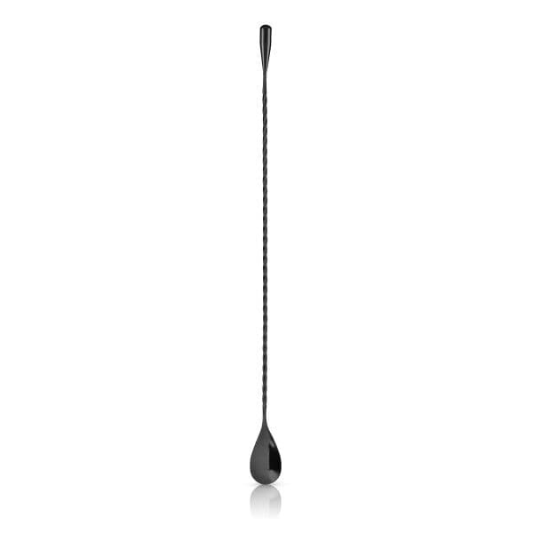 VISKI Лъжица за коктейли “Weighted – GunMetal“ – 40см.