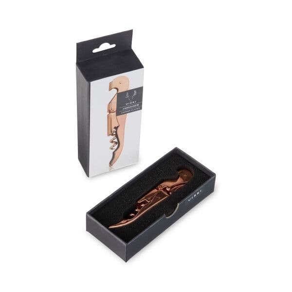 VISKI Тирбушон с двоен лост “Signature Copper“