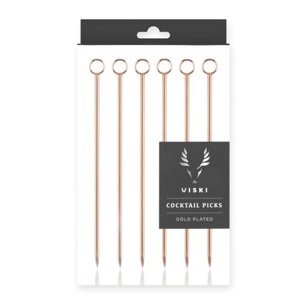 VISKI Коктейлни клечки 6бр. “Copper“