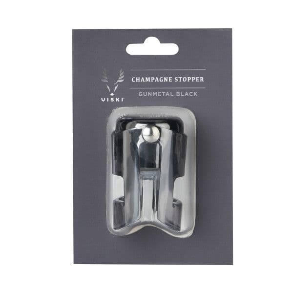 VISKI Тапа за шампанско “Polished GunMetal“