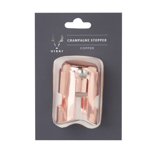 VISKI Тапа за шампанско “Polished Copper“