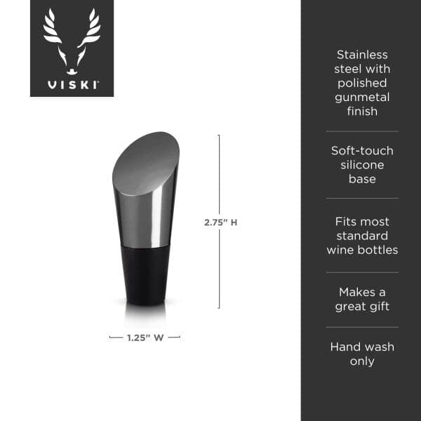 VISKI Тапа за бутилки “Heavyweight GunMetal“