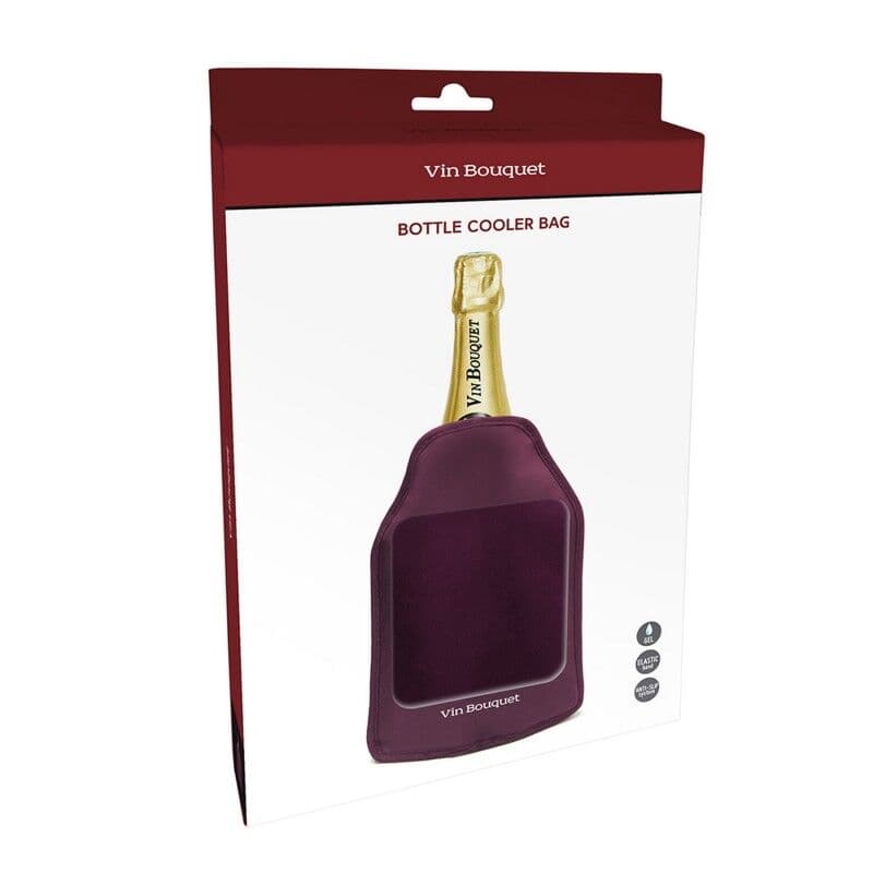 Vin Bouquet Охладител за бутилки  – цвят бордо