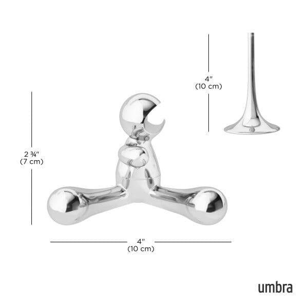 UMBRA Отварачка за бутилки “RODEO BUDDY“ – цвят хром