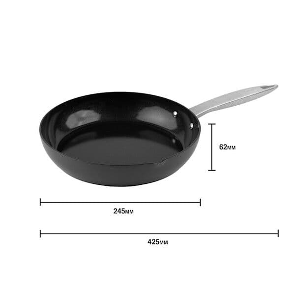 “ZYLISS COOK ULTIMATE PRO CERAMIC“ – Индукционен тиган с керамично покритие – Ø 24 см.
