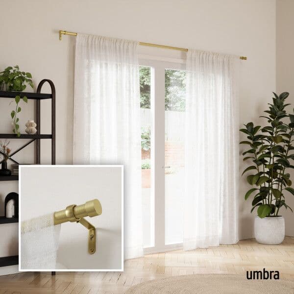 UMBRA Корниз “CAPPA“ – цвят злато – размер 305-457 см.