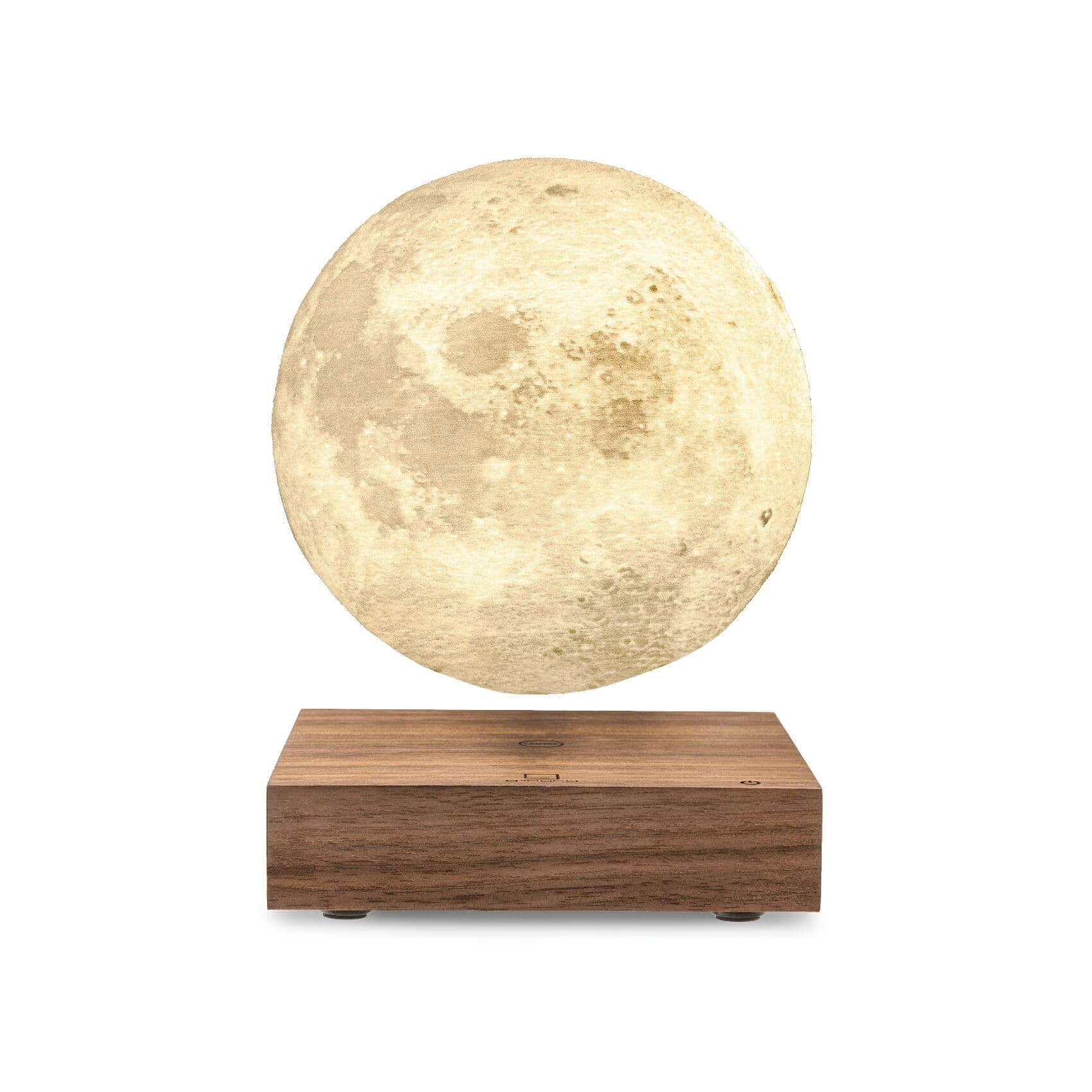 GINGKO Левитираща смарт лампа “MOON“ – цвят орех