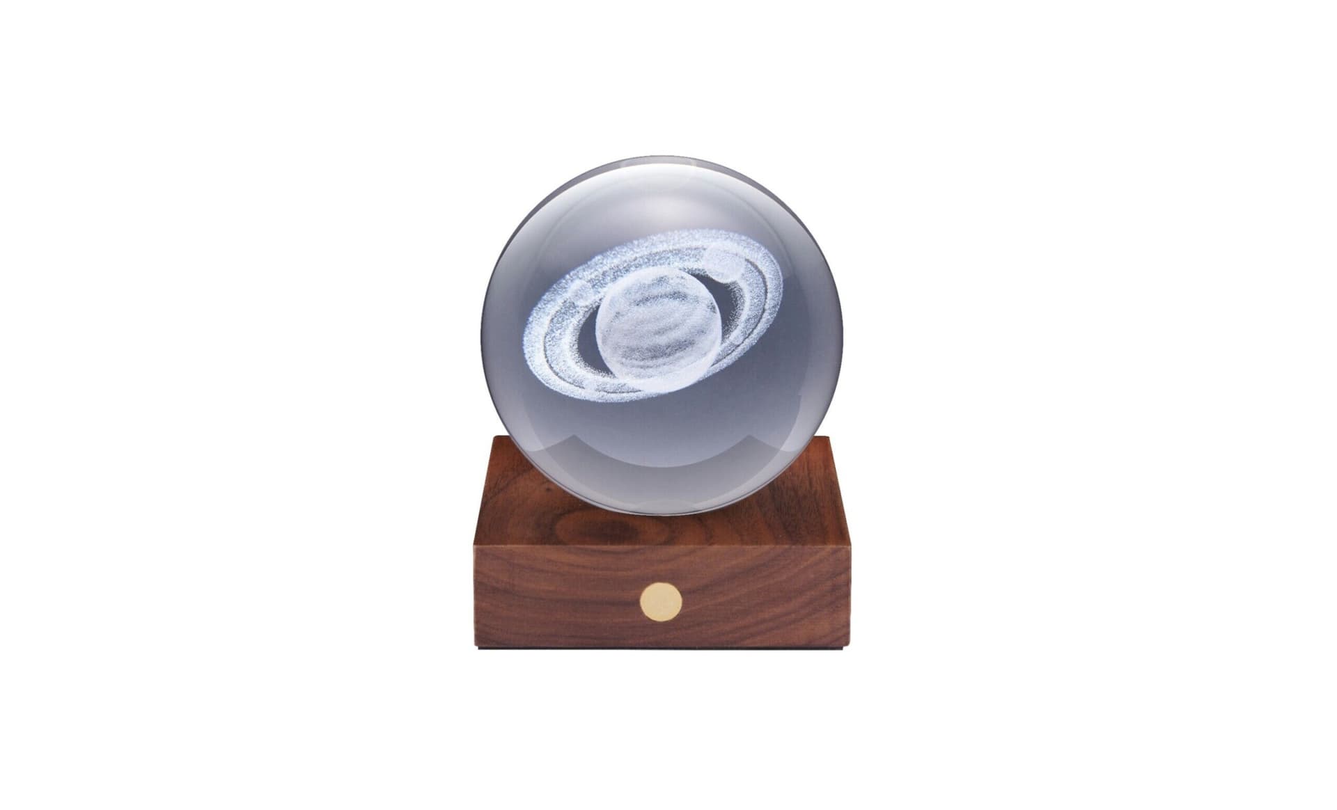 GINGKO 3D Смарт лампа “Amber Crystal“ – Сатурн