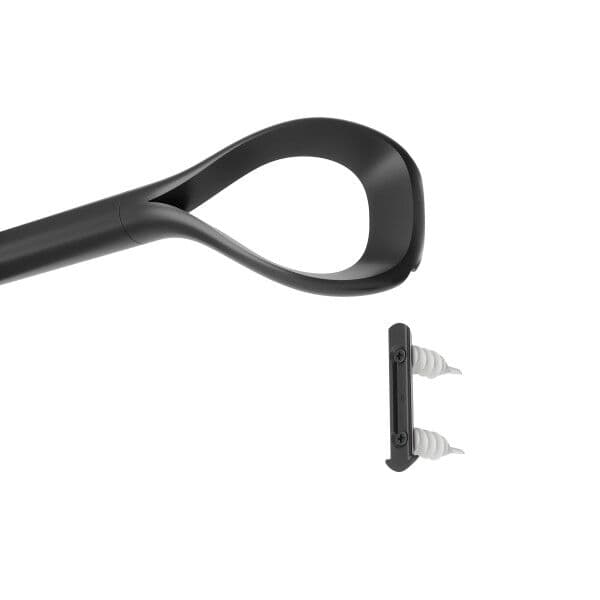 UMBRA Телескопичен корниз “LOOP“ – цвят черен мат – размер – 107-305 см