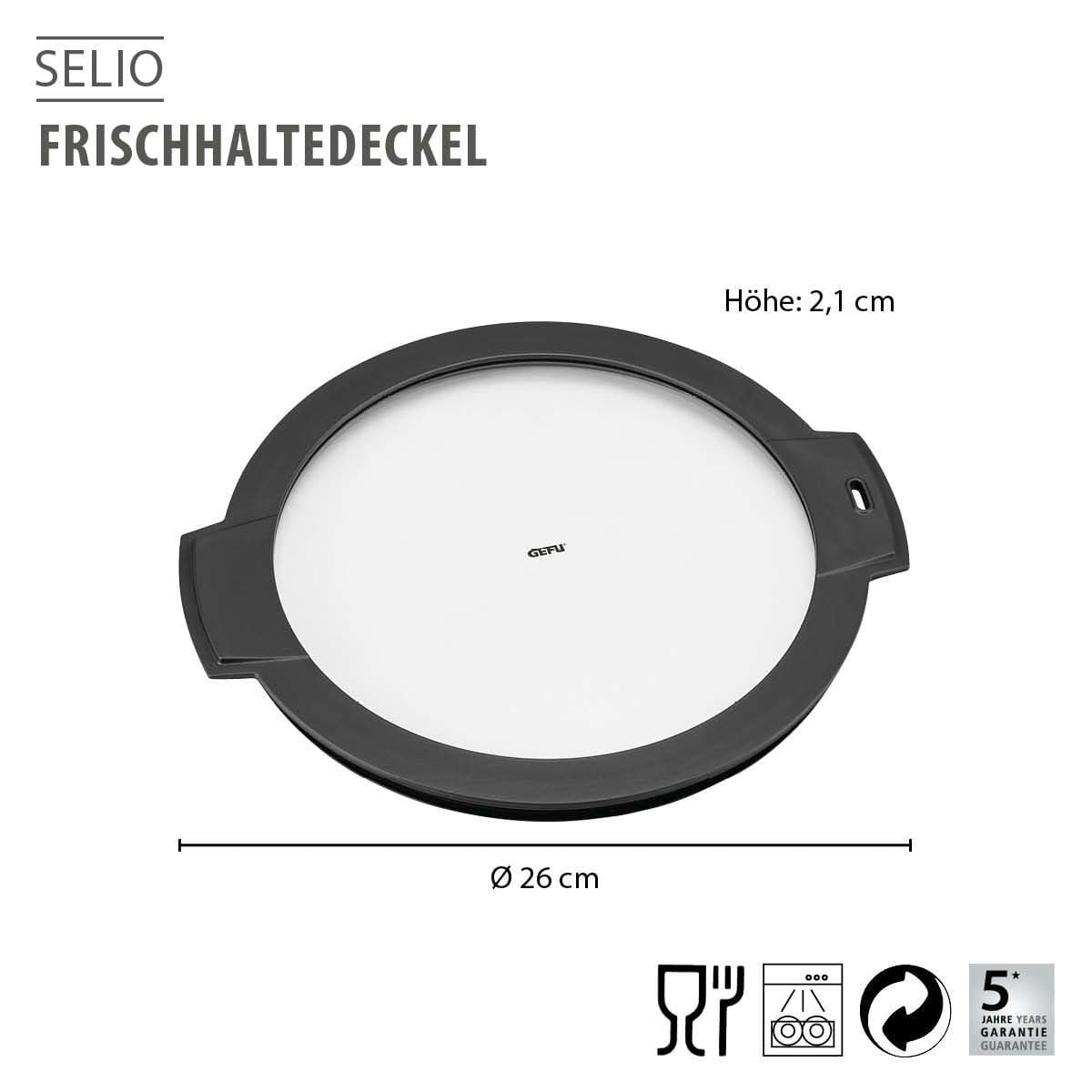 GEFU Капак за свежо съхранение “SELIO“ – Ø 26 см