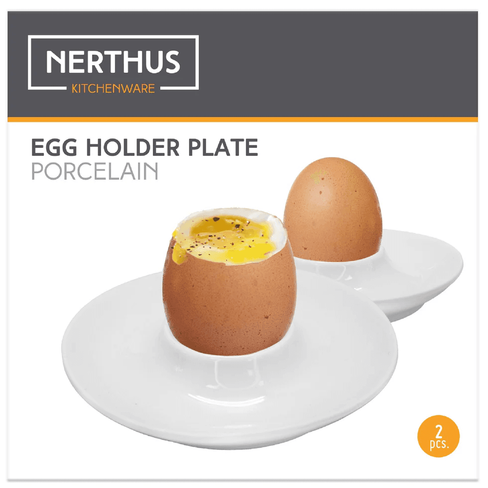 Nerthus Порцеланови поставки за яйца - 2 бр. - снимка 4