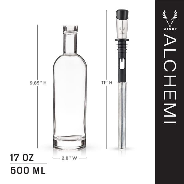 VISKI Комплект за инфузиране на алкохол с билки “ALCHEMI“ - 10 части - снимка 4