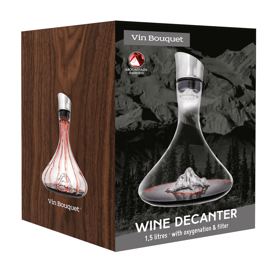 Vin Bouquet Декантер / гарафа за вино “MOUNTAIN“ - 1,5 л - снимка 5