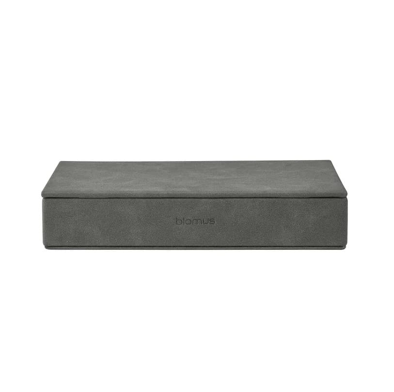 BLOMUS Кутия за бижута “SAHLA“, размер M - цвят сив (Pewter) - снимка 2