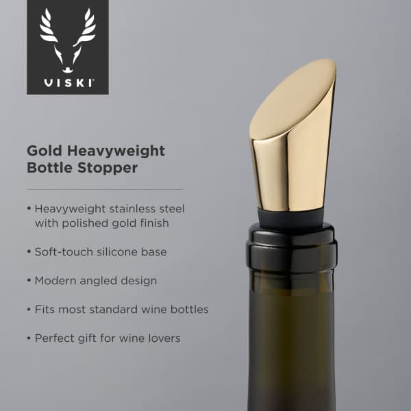 VISKI Тапа за бутилки “Heavyweight Gold“ - снимка 3