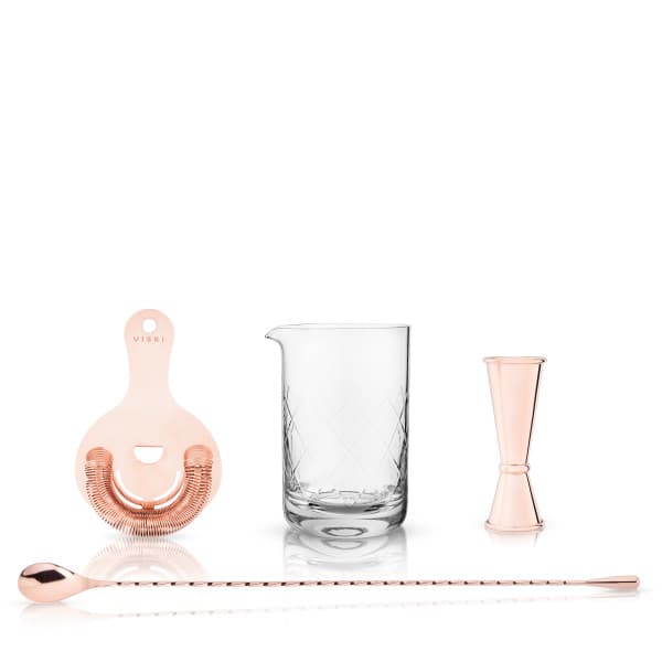 VISKI Сет за коктейли 4 части “Mixologist Copper“