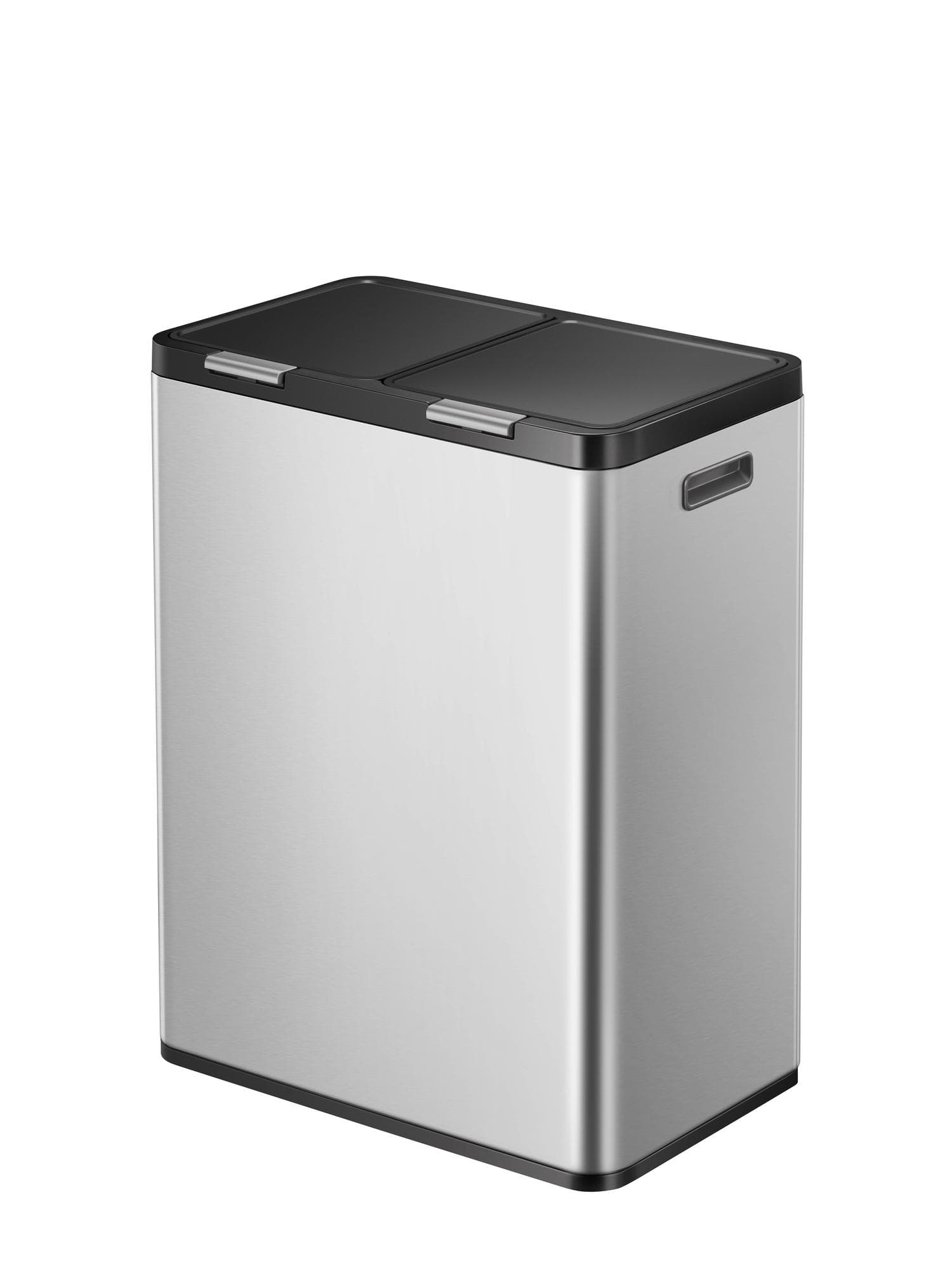 EKO Кош за разделно събиране ESSENTIAL TOUCH - 2 х 30 л. - хром мат
