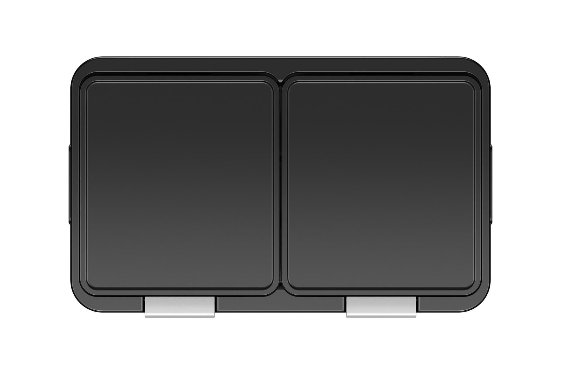 EKO Кош за разделно събиране ESSENTIAL TOUCH - 2 х 30 л. - хром мат - снимка 3