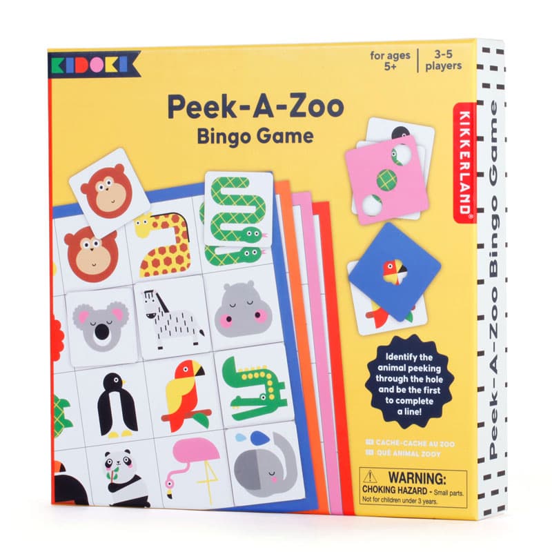 Детско бинго Peek-A-Zoo - снимка 4