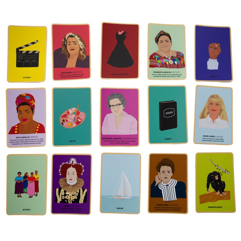 Игра познай  какво ме направи Iconic Women - снимка 3