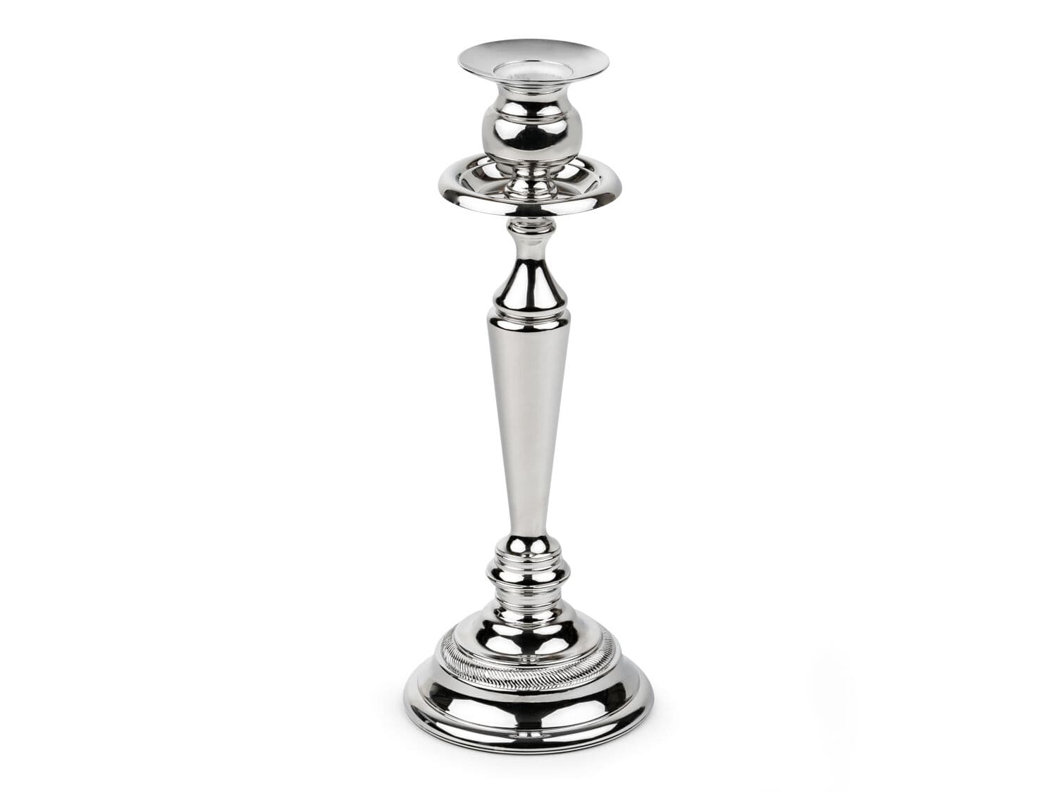 ZILVERSTAD Свещник “CLASSIC“, 25 см. - цвят сребро - снимка 2