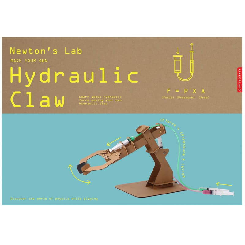 Newtons`s Lab: Направи своя хидравлична щипка