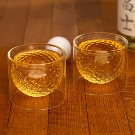 Комплект две стъклени чаши за уиски Голф - снимка 4