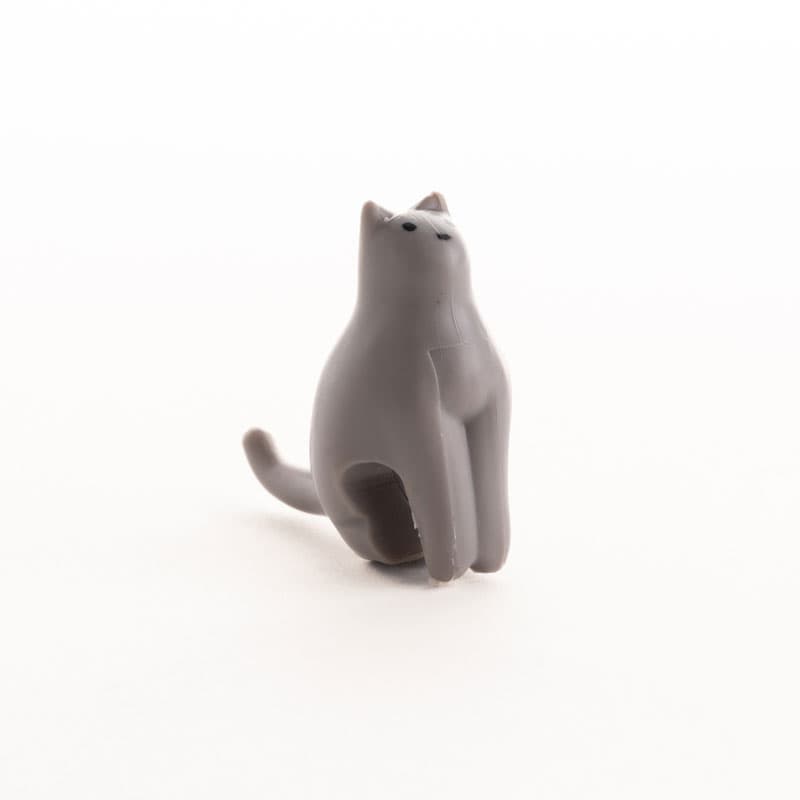 Коте държач на пакетче чай - снимка 9