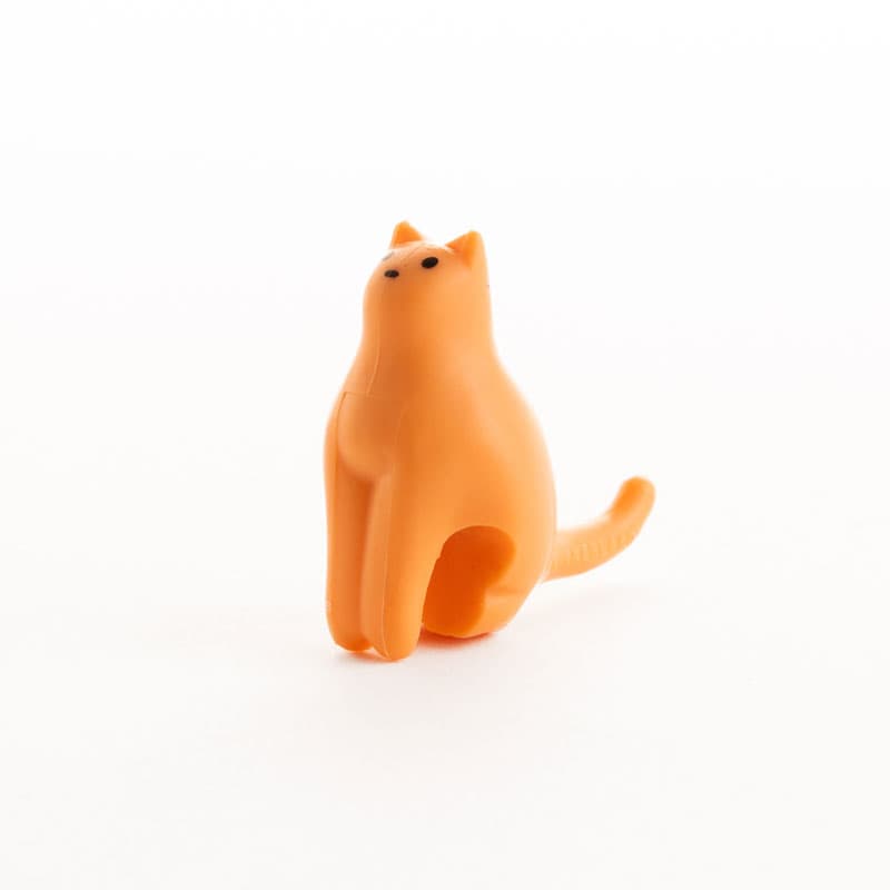 Коте държач на пакетче чай - снимка 5