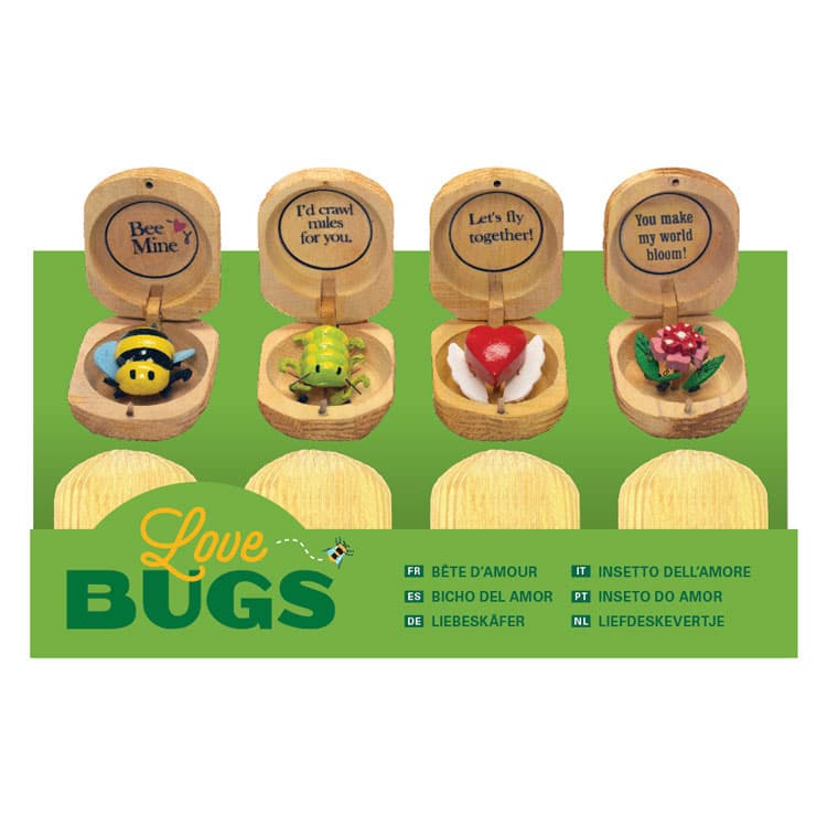 Дървена кутийка с изненада Love Bugs - снимка 3